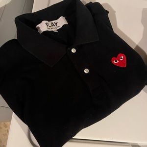 Comme Des Garcons PLAY size:XXL color:black